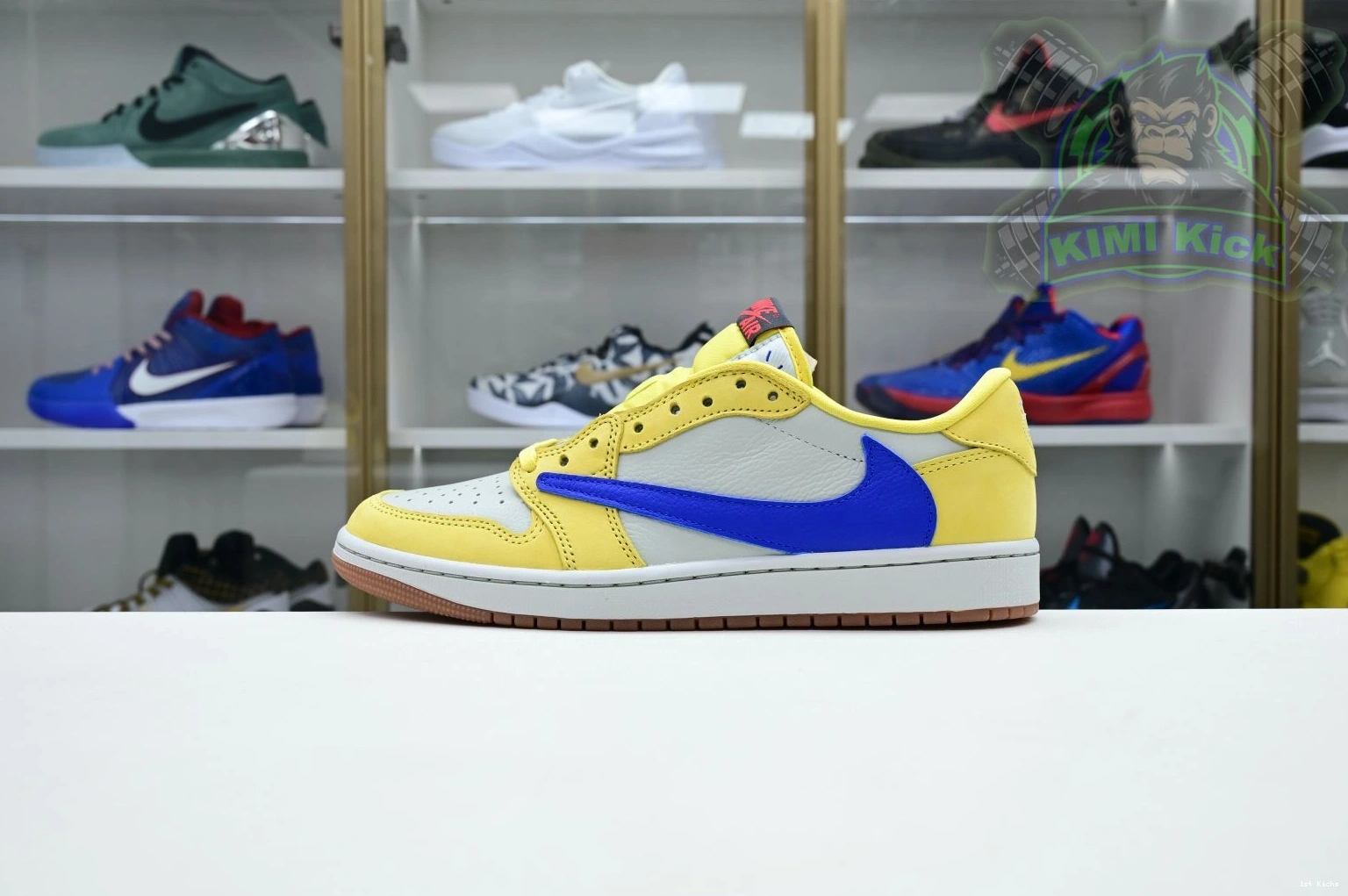 Travis Kimikick Affordable Air Jordan Jordan Canary 1Low Scott x 1872 1221